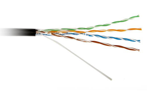 U/UTP, 24 AWG, (PE, SW)