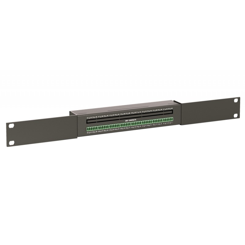 Hyperline VMS-4400 Блок на 32 &amp;quot;сухих контакта&amp;quot;, 2 x RJ-12