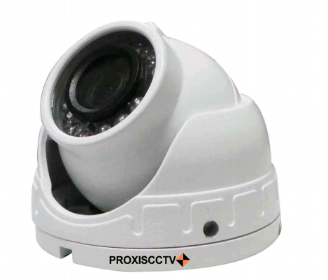 AHD видеокамера PROXISCCTV PX-AHD-SS10-H50K купольная уличная 4 в 1 видеокамера, 5.0Мп, f=4мм