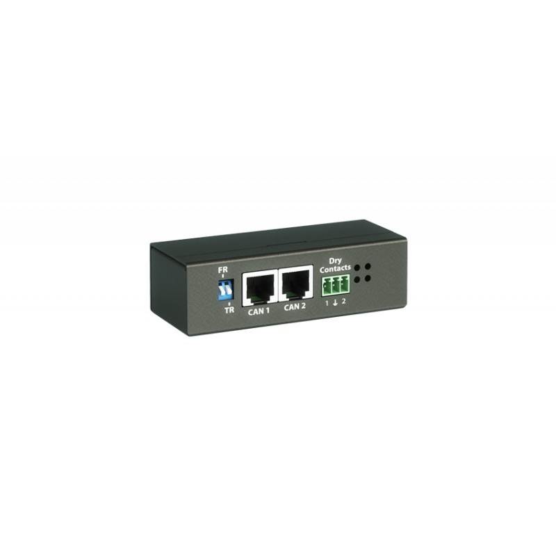 Hyperline VMS-4300 Блок контроля в стойку, 2 x RJ-12, 2 &amp;quot;сухих контакта&amp;quot;
