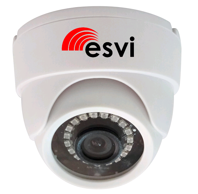 IP видеокамера ESVI EVC-DL-S20-P/A/C, 2.0Мп, f=3.6мм, POE, microSD, аудио вход