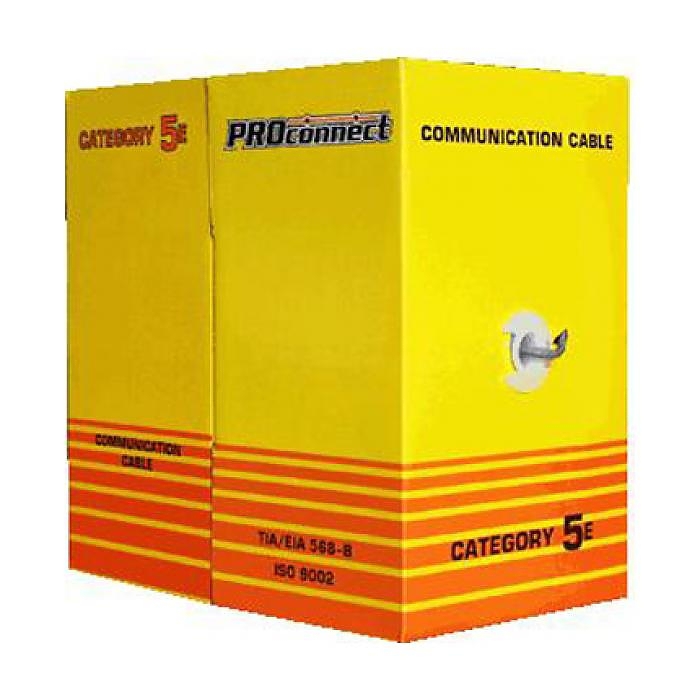 Кабель UTP 4PR 24AWG CAT5e 305м PROCONNECT