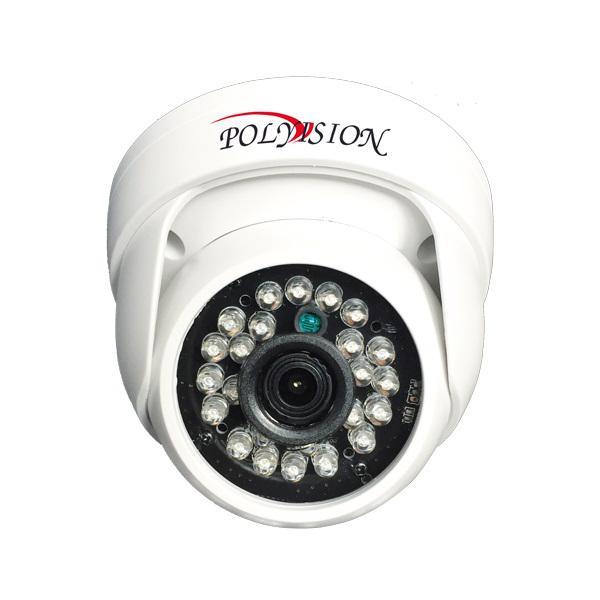 PD1-IP1-B3.6 v.2.0.2, IP-видеокамера купольная Polyvision