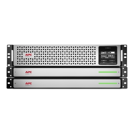 ИБП APC SMART-UPS SRT, с литий-ионной батареей, 2200 ВА, 230 В, стоечное исполнение