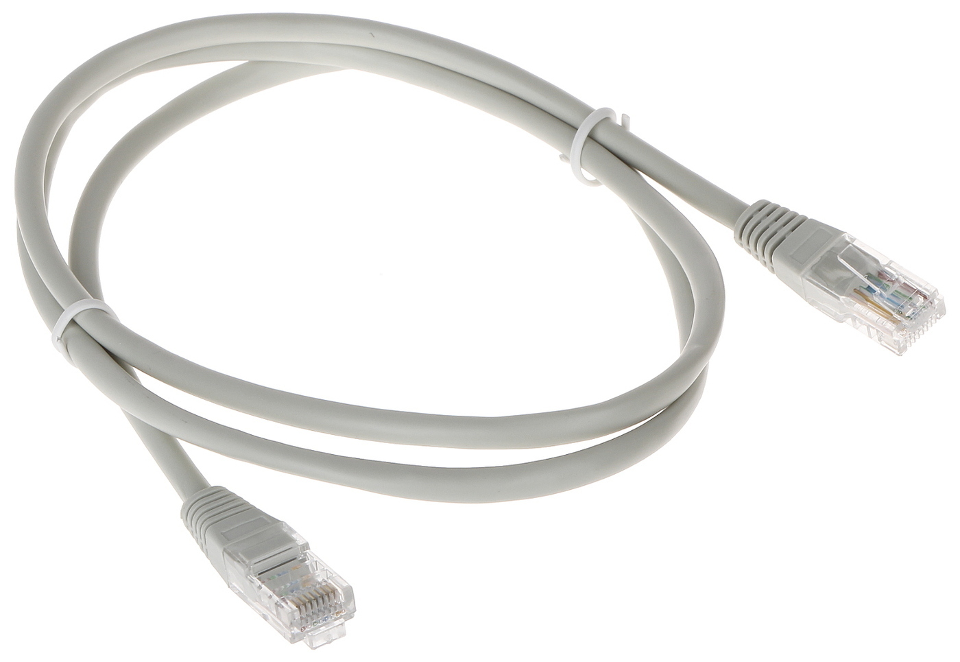 Патч-корд Ripo UTP4 Cat 6, RJ45, 0.5 m PVC (серый) литой