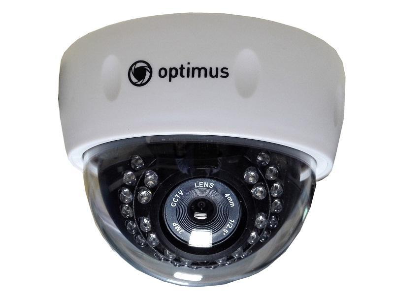 IP-E022.1 (3.6), IP-видеокамера купольная Optimus