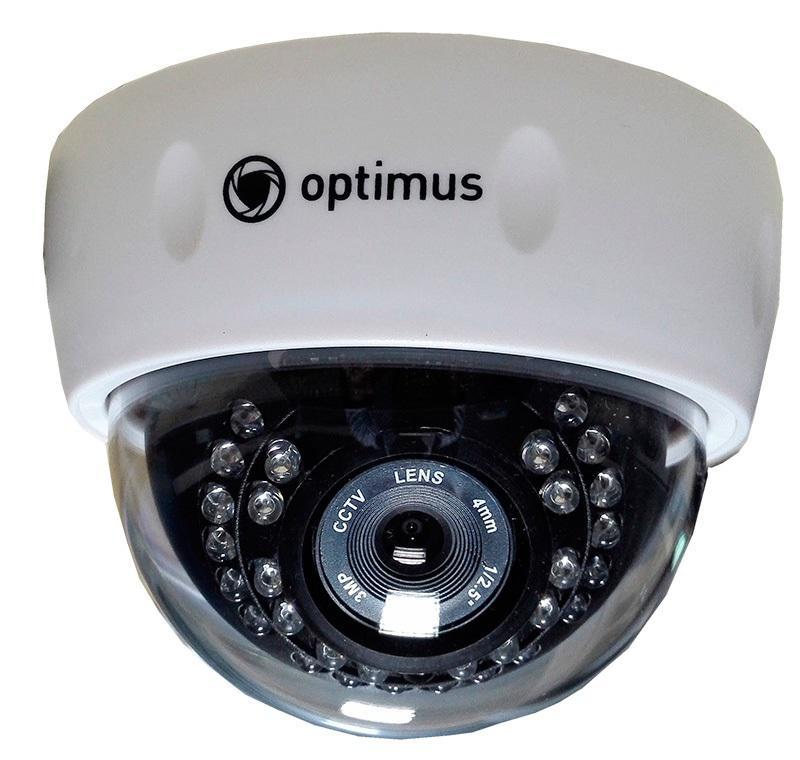 IP-E021.3 (3.6) P, IP-видеокамера купольная Optimus