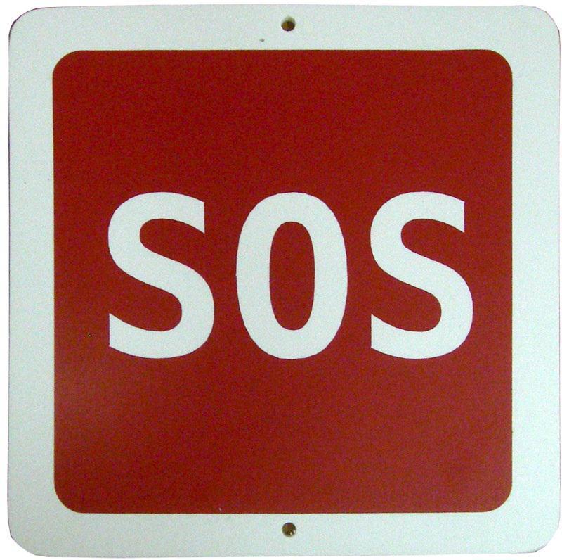 &amp;quot;SOS&amp;quot; (145х145 мм)