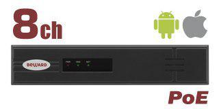 BK0108-P8 |  IP- видеорегистратор NVR Beward