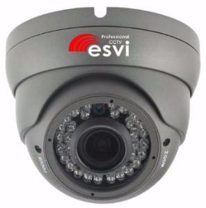 EVL-DC-10B, f=2.8-12мм, 720P,  купольная уличная AHD видеокамера (Снята с производства) ESVI