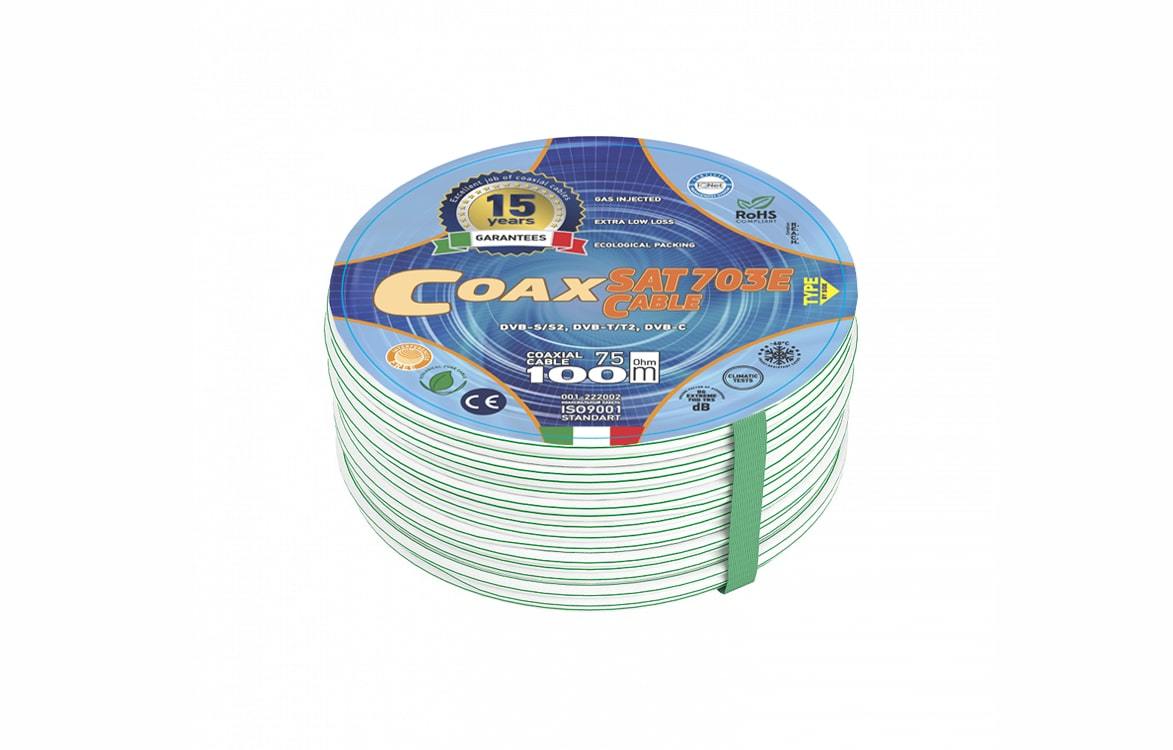 SAT-703 E COAX (100m)