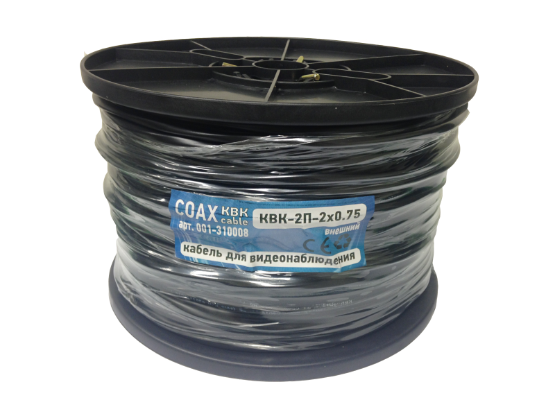 КВК-2П+2х0,75 outdoor COAX (200m)