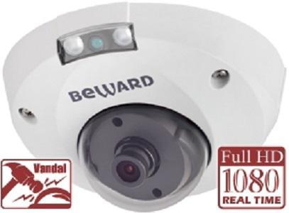 B2710DMR (3,6 мм), IP-видеокамера купольная Beward