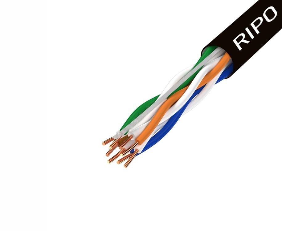 UTP4CAT5E 24AWG CCA PE (outdoor) RIPO (305m)
