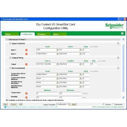 Плата ввода-вывода SmartSlot с беспотенциальными контактами