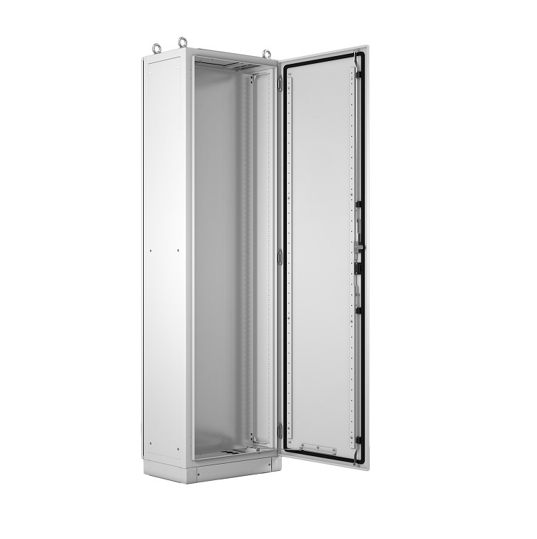 Отдельный электротехнический шкаф IP55 в сборе (В2200*Ш1200*Г600) EME с двумя дверьми, цоколь 100 мм (ЦМО)