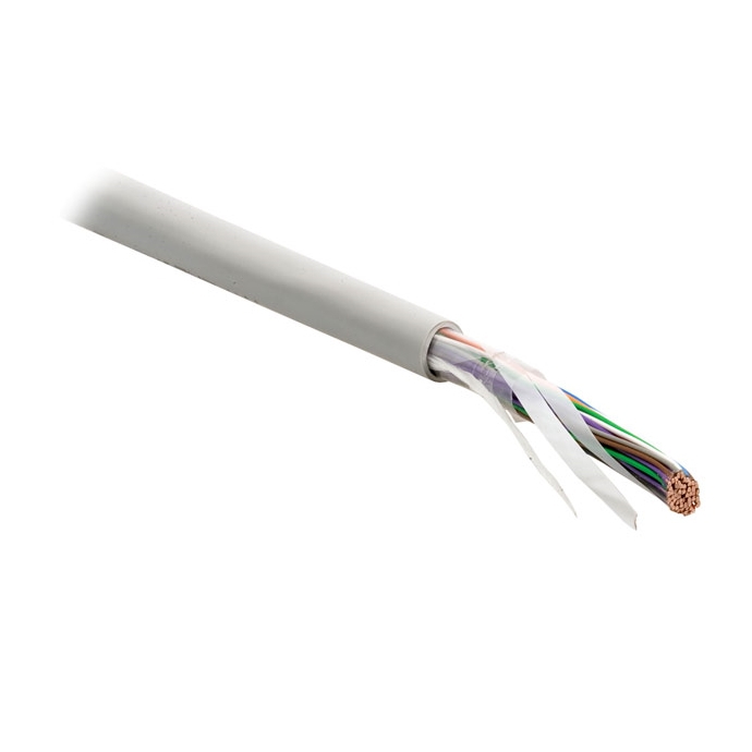Витая пара UTP 50 C3 SOL 26AWG IN PVC GY Hyperline 305 метров