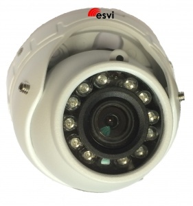 AHD видеокамера ESVI EVL-SS10-H20G купольная уличная 4 в 1 видеокамера, 1080p, f=3.6мм
