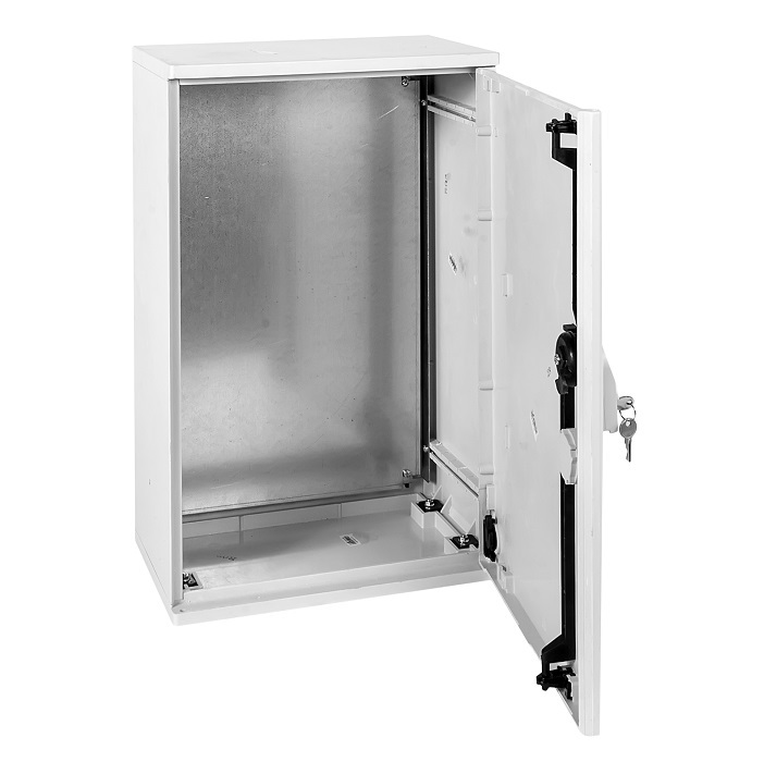 Электротехнический шкаф полиэстеровый IP44 (В400*Ш250*Г250) EP c одной дверью (ЦМО)
