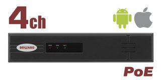BK0104-P4 |  IP- видеорегистратор NVR Beward