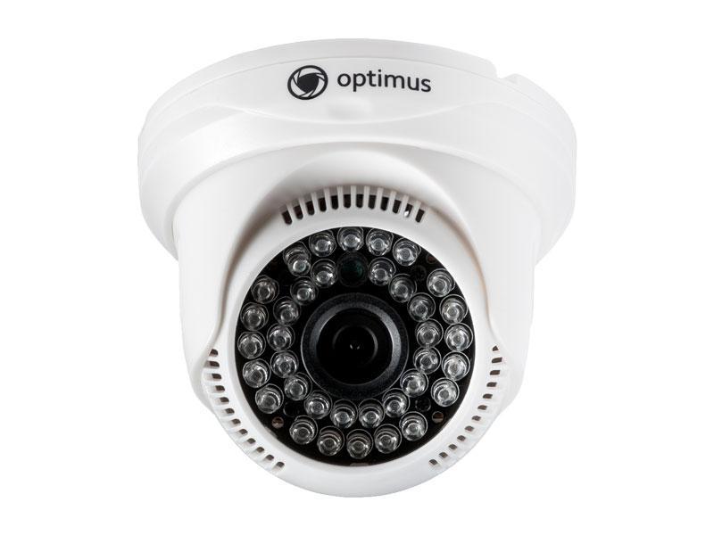 AHD-H022.1 (3.6), мультиформатная видеокамера купольная Optimus