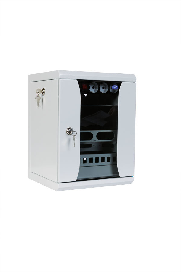 Шкаф телекоммуникационный настенный 10&amp;quot; 12U, (350х255) (ЦМО)