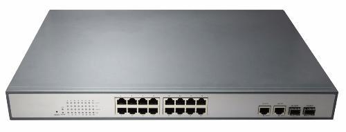 POE-31016PF  POE коммутатор 16+2 портов