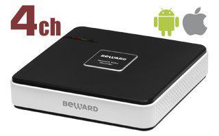BK0104S |  IP- видеорегистратор NVR Beward
