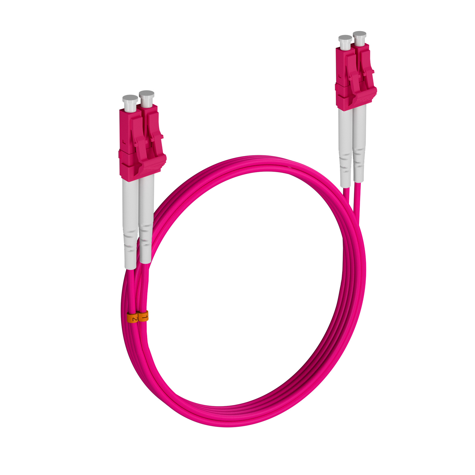 Шнур оптический PC-2MM(OM4)-LCU/LCU-3-5.0м-YOMO LSZH