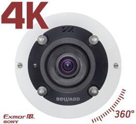 BD3990FL2, IP-видеокамера купольная Beward