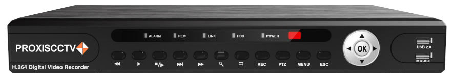 PX-T820  Гибридный 5 в 1 видеорегистратор, 8 каналов 1080N*15к/с