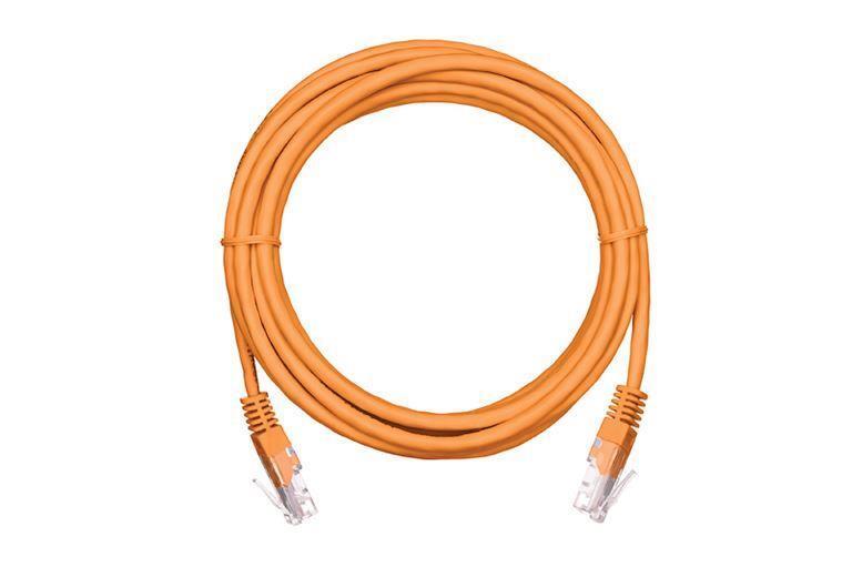 Патч-корд Ripo UTP4 Cat 5E, LSZH нг(А), RJ45, 5 m (оранжевый)