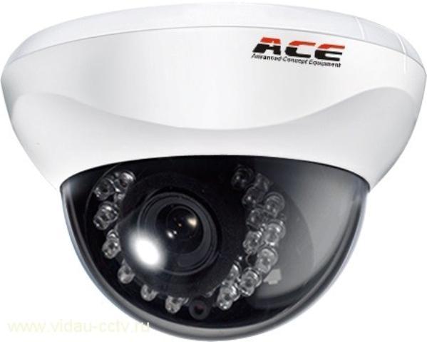 ACE-10SHI920V1F, HD-SDI видеокамера купольная EverFocus