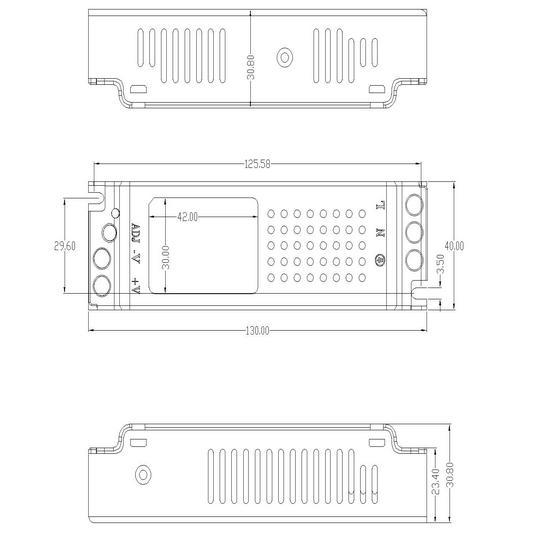 EVW-AD1205C  Блок питания 12В 5А