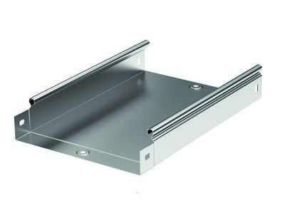 DKC / ДКС 35107INOX Лоток цельнометаллический 600х100, без перфорации, нержавеющий, толщина металла 1.0мм, длина лотка 3м (цена за 1м)