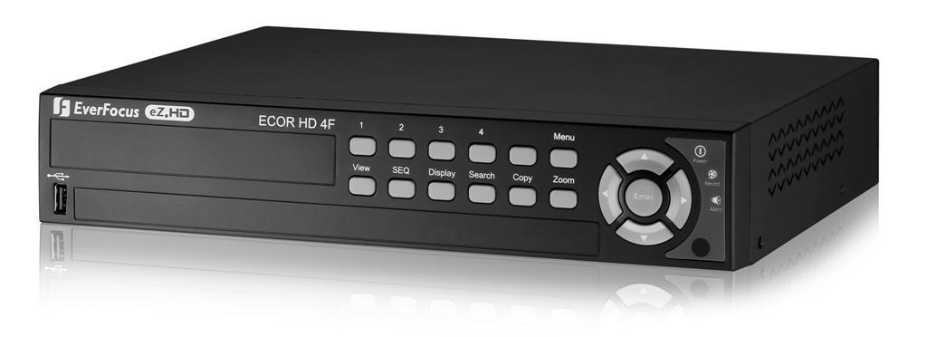 ECOR-HD4F | Гибридный видеорегистратор EverFocus