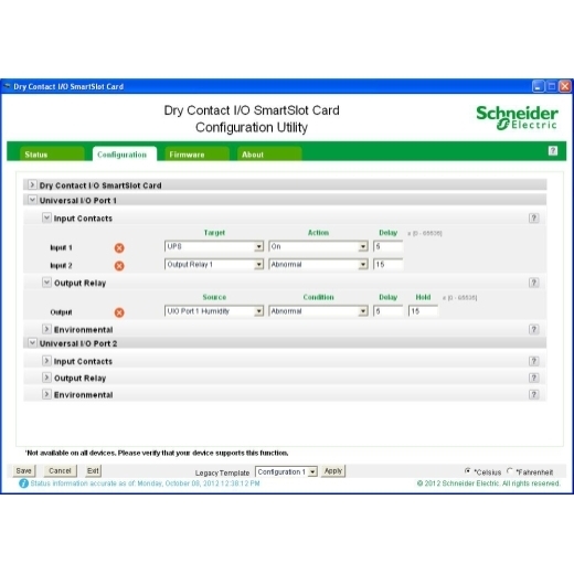Плата ввода-вывода SmartSlot с беспотенциальными контактами