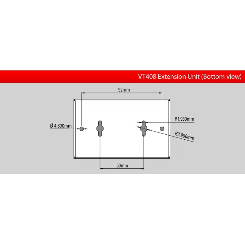 Hyperline VMS-4080 Блок расширения, 8 овых датчиков, 12V DC, 1A