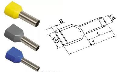 НГИ2 1,5-8 UTE10-D2-4-100 коричневый (100 шт)