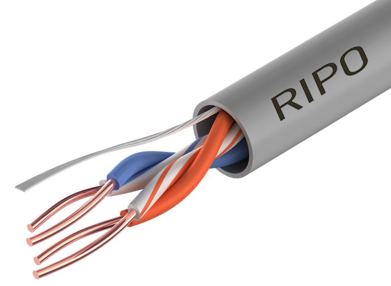 UTP2CAT5E 24AWG CCA RIPO(50м)