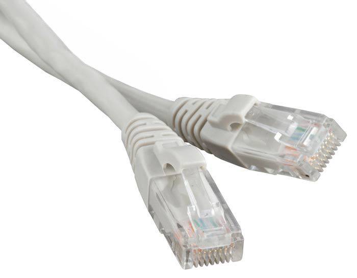 Hyperline PC-LPM-UTP-RJ45-RJ45-C5e-2M-LSZH-GY Патч-корд U/UTP, Cat.5e (100% Fluke Component Tested), LSZH, 2 м, серый