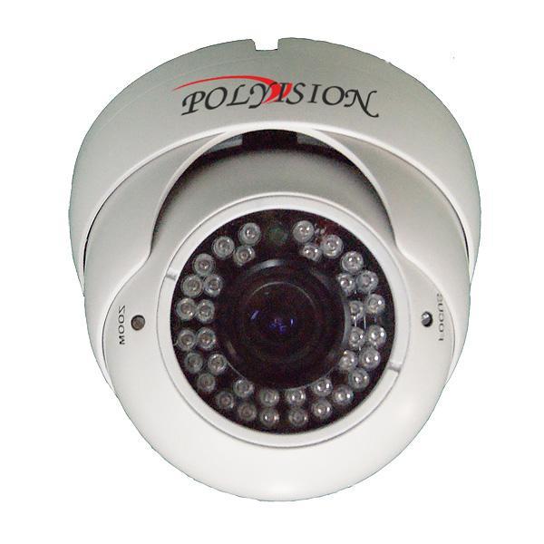 PDM-A2-V12 v.9.5.6, мультиформатная видеокамера купольная Polyvision