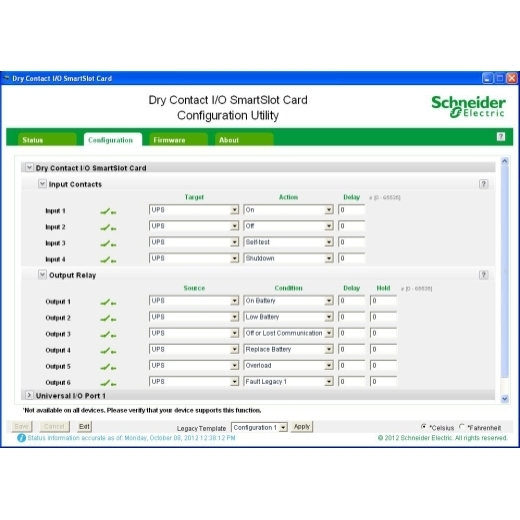 Плата ввода-вывода SmartSlot с беспотенциальными контактами