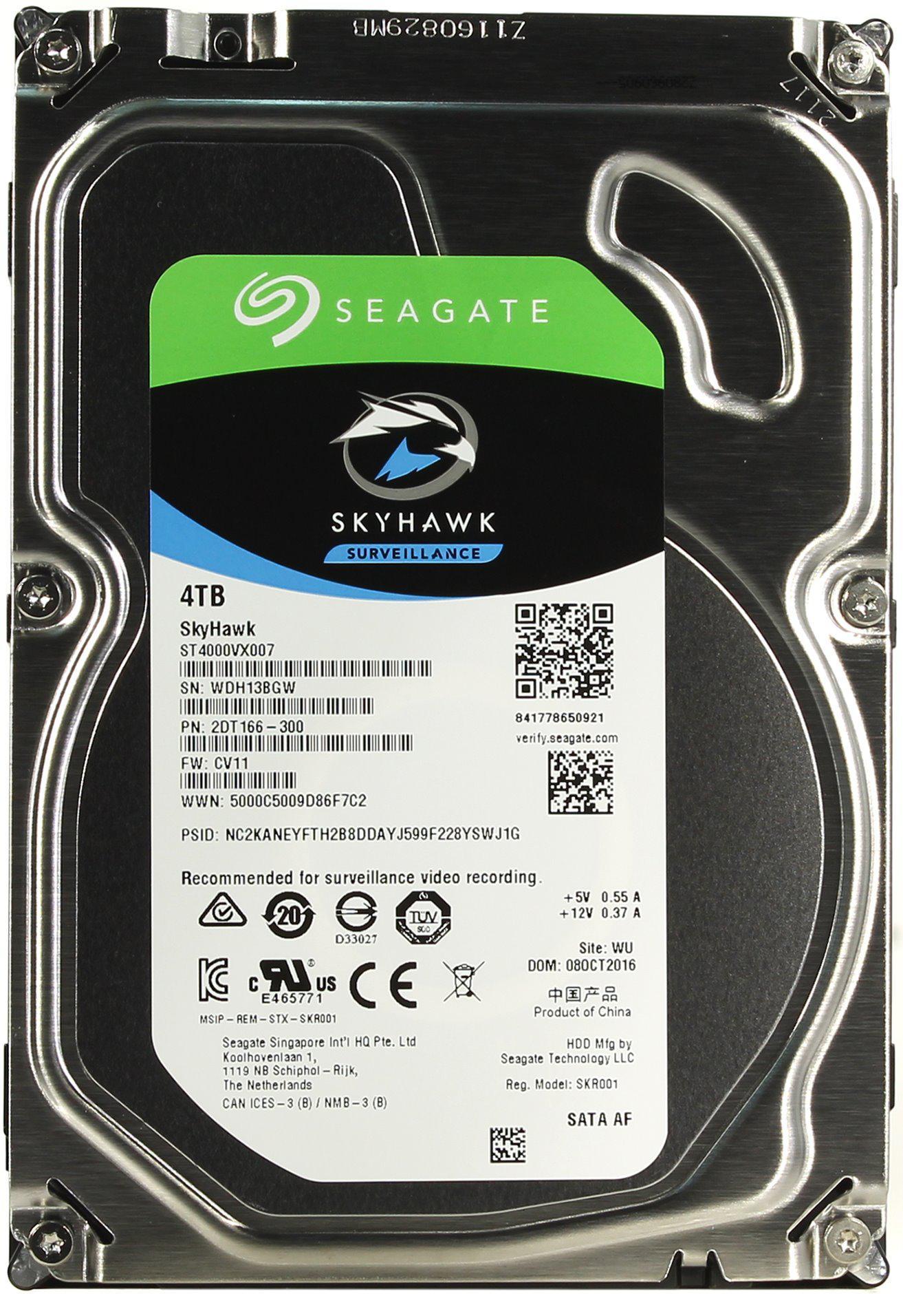 HDD 4000 GB (4 TB) SATA-III SkyHawk (ST4000VX007)
