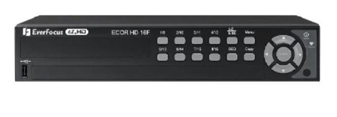 ECOR-HD16F | Гибридный видеорегистратор EverFocus