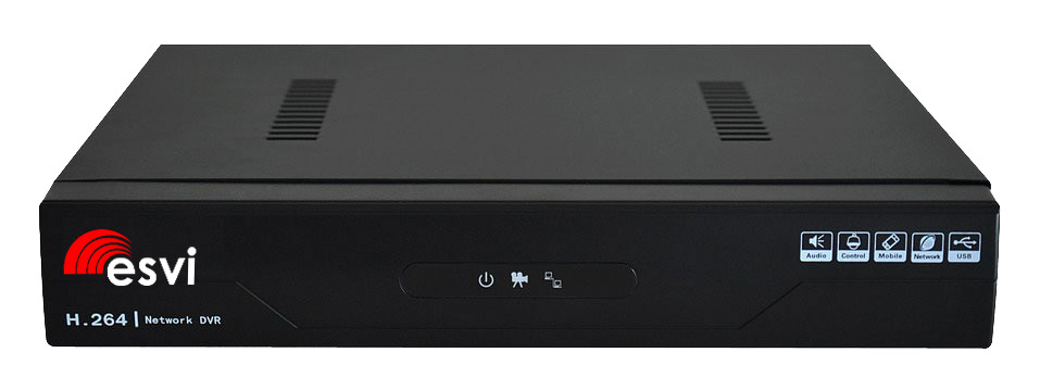 EVD-6108NLX-7  гибридный 5 в 1 видеорегистратор, 8 каналов 1080N*12к/с ESVI