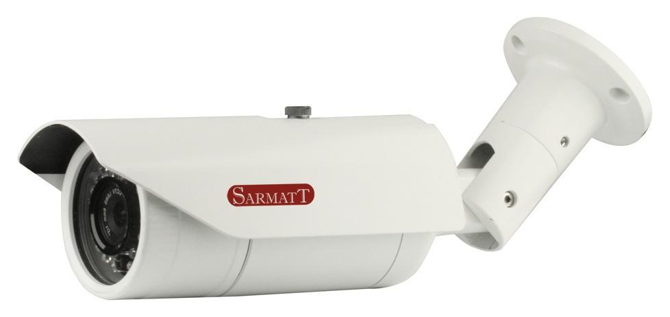 SR-N200V2812IRH, мультиформатная видеокамера наружной установки SarmatT