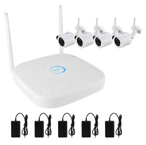 PX-KIT-PG420-RH20 комплект видеонаблюдения на 4 wi-fi видеокамеры 1080P*15к/с