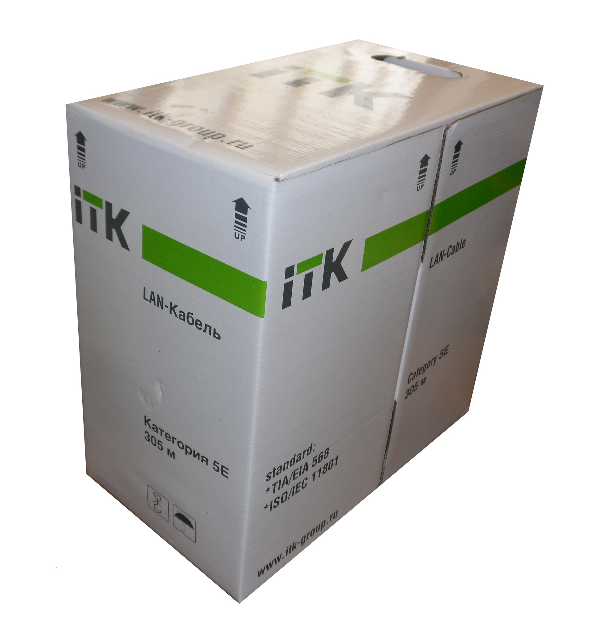 Витая пара UTP 4 ITK CAT 5E 24 AWG Cu 305 метров