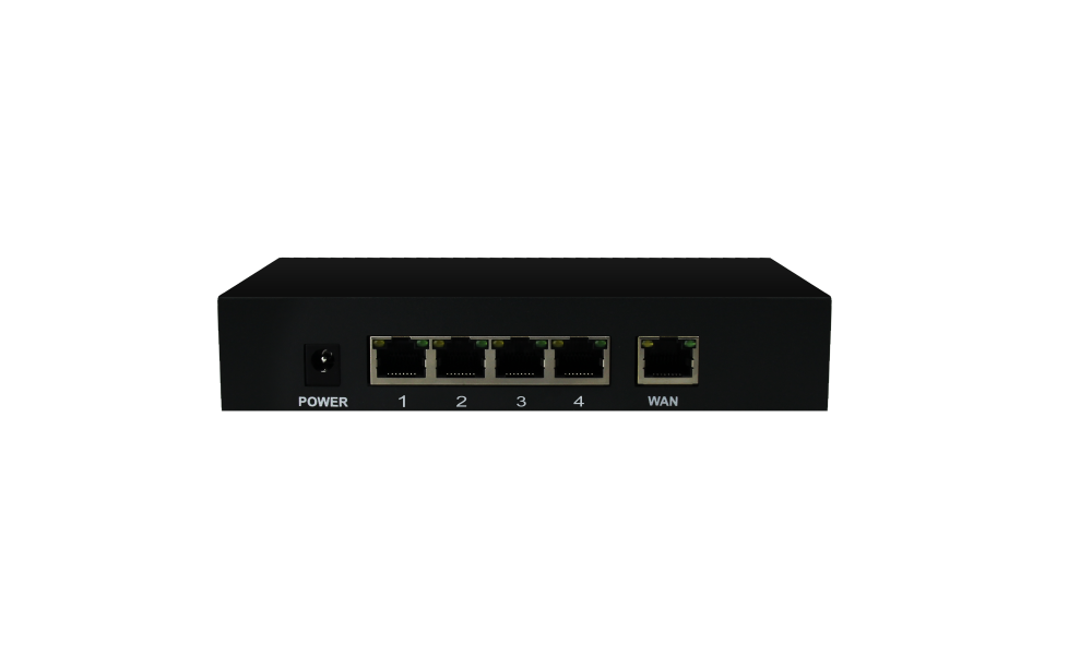 POE-411m  POE коммутатор 4+1 порта